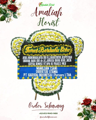 Papan Bunga Duka di Sampung