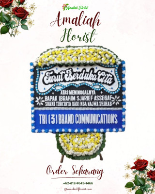 Papan Bunga Duka di Sampung